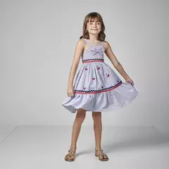 VESTIDO FEMININO INFANTIL RODADO