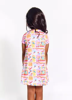 CAMISOLA DIVERSÃO EM QUADRINHOS BRANCO na internet