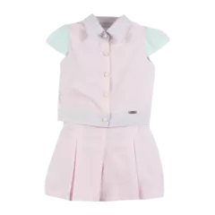 CONJUNTO CROPPED LISTRADO ROSA na internet