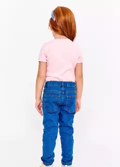 CALCA ENTRE FLORES JEANS