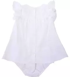 VESTIDO RECORTES BIARRITZ BRANCO na internet
