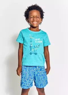 CONJUNTO PIJAMA SLEEPSAURUS HORTÊNCIA