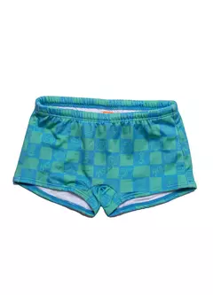 SUNGA ROBOZINHO AZUL E VERDE - Carretel Kids