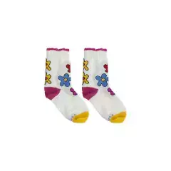 Meia Soquete Flores na internet