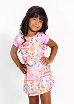 CAMISOLA DIVERSÃO EM QUADRINHOS BRANCO - comprar online