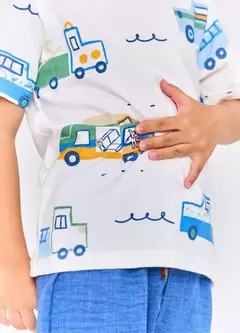 CAMISETA HORA DE AVENTURA OFF WHITE - comprar online