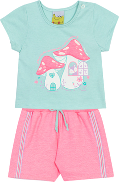 CONJ BLUSA E SHORT