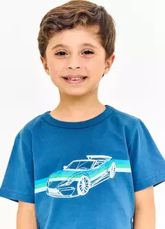 CONJUNTO CARRO LEGAL NAVAL E VERDE - Carretel Kids