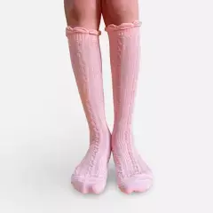 Meia 3/4 Clássica Rosa na internet