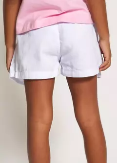 SHORT CASA DE PRINCESA BRANCO - comprar online