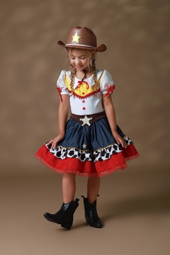 FANTASIA JUNINA VESTIDO VAQUEIRA