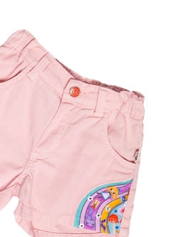 SHORT JARDIM DE MARAVILHAS CAMELIA - Carretel Kids