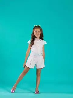CONJUNTO CROPPED LISTRADO ROSA