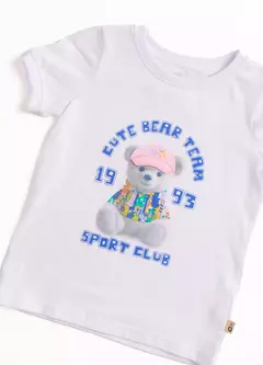 BLUSA COLOR FLOR BRANCO - Carretel Kids