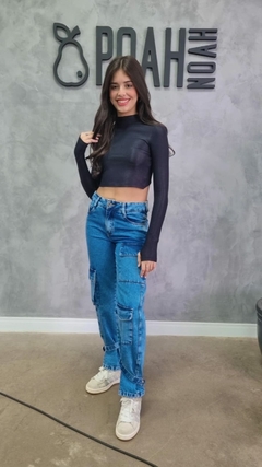 BLUSA CROPPED COSTAS TORCIDA GLOW