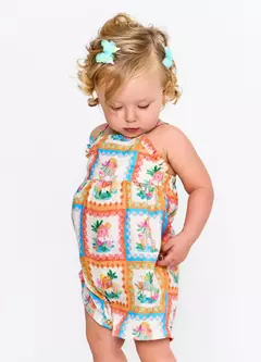 PIMPAO DELICIAS DE VERAO OFF WHITE E LARANJA - comprar online