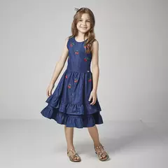 Vestido Fem Inf Rodado
