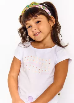 BLUSA FOLHINHAS BRANCO
