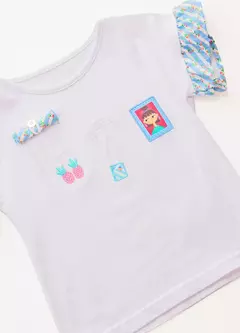 BLUSA EU AMO FRUTINHAS BRANCO na internet