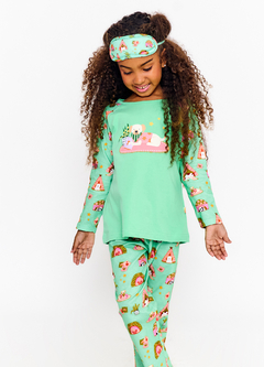 CONJ. PIJAMA NOITE DAS PATINHAS KIWI