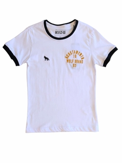 CAMISETA KIDS MASC MC BRANCO - comprar online