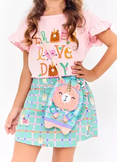 BOLSA LHAMACORNIO VERDE U - Carretel Kids