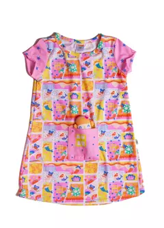 CAMISOLA DIVERSÃO EM QUADRINHOS BRANCO - Carretel Kids