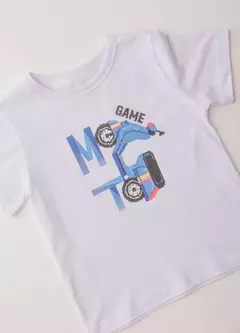 CONJ. MOTO GAME BRANCO E AZUL E VERDE - loja online