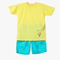 CONJUNTO TSHIRT E TUBARAO FUNDO - comprar online