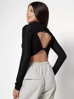 BLUSA CROPPED COSTAS TORCIDA GLOW - Carretel Kids