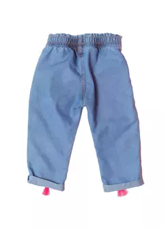 CALÇA ONCINHA JEANS - Carretel Kids