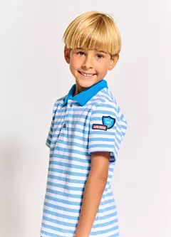 CAMISETA PÉ NA ESTRADA BRANCO E AZUL - comprar online