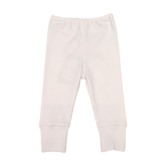 CALÇA PÉ REVERSIVEL ALGODÃO BRANCO