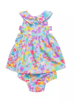 VESTIDO E CALCINHA MAR DE AZUL na internet