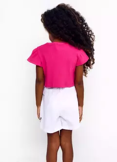 BLUSA BORBOJARDIM ROSA FORTE - comprar online