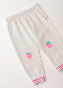 CALÇA DOCE DE MORANGUINHO OFF WHITE - comprar online