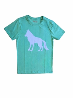 CAMISETA KIDS MASC MC VERDE TROPICAL