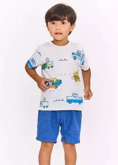 CAMISETA HORA DE AVENTURA OFF WHITE