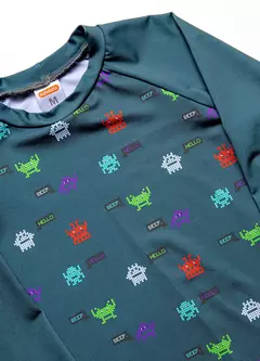 BLUSA UV SPACE MONSTER CHUMBO - Carretel Kids