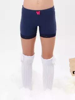 CALCINHA BOXER COM RENDA MARINHO - comprar online