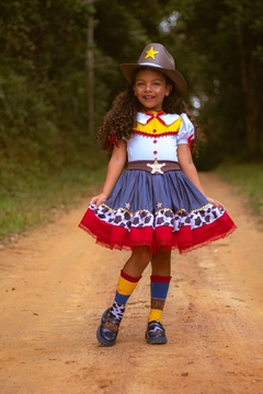 FANTASIA JUNINA VESTIDO VAQUEIRA - comprar online