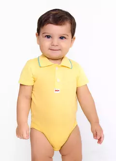 BODY NOVO SUPER HERÓI AMARELO