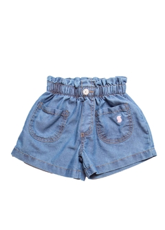 SHORT BASIQUINHO FUN JEANS - Carretel Kids
