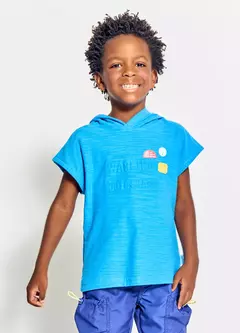 CAMISETA CAÇA AO TESOURO INDIGO - Carretel Kids