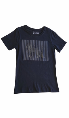 CAMISETA KIDS MASC MC PRETO - comprar online