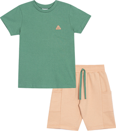 CONJ CAMISETA E BERMUDA