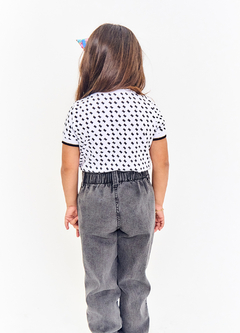 BLUSA AMIGAS FASHIONISTAS PRETO E BCO na internet