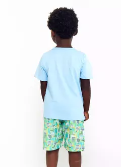 CONJUNTO SKATEBOARDING VERDE E GLACIAL na internet
