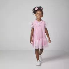 Vestido Feminino Infantil Linha A