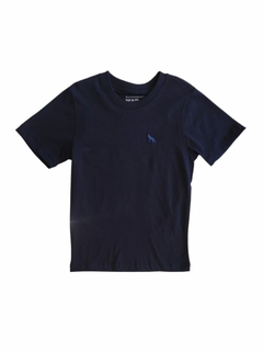 CAMISETA KIDS MASC MC PRETO
